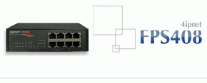 PoE 乙太網路交換器-4IPNET